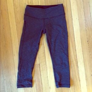 Lululemon crop leggings
